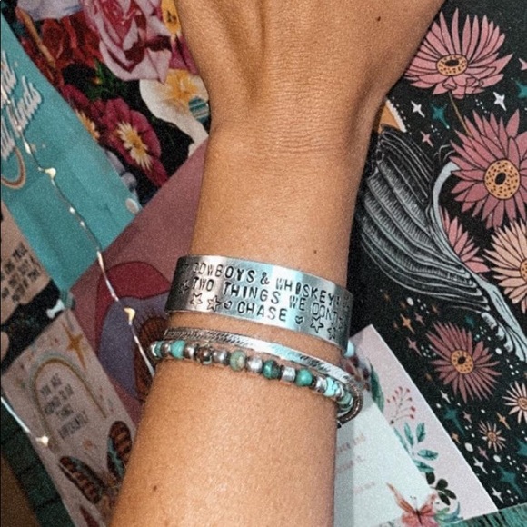 Cowboys & Whiskey, Two Things We Don’t Chase Cuff - Picture 3 of 3